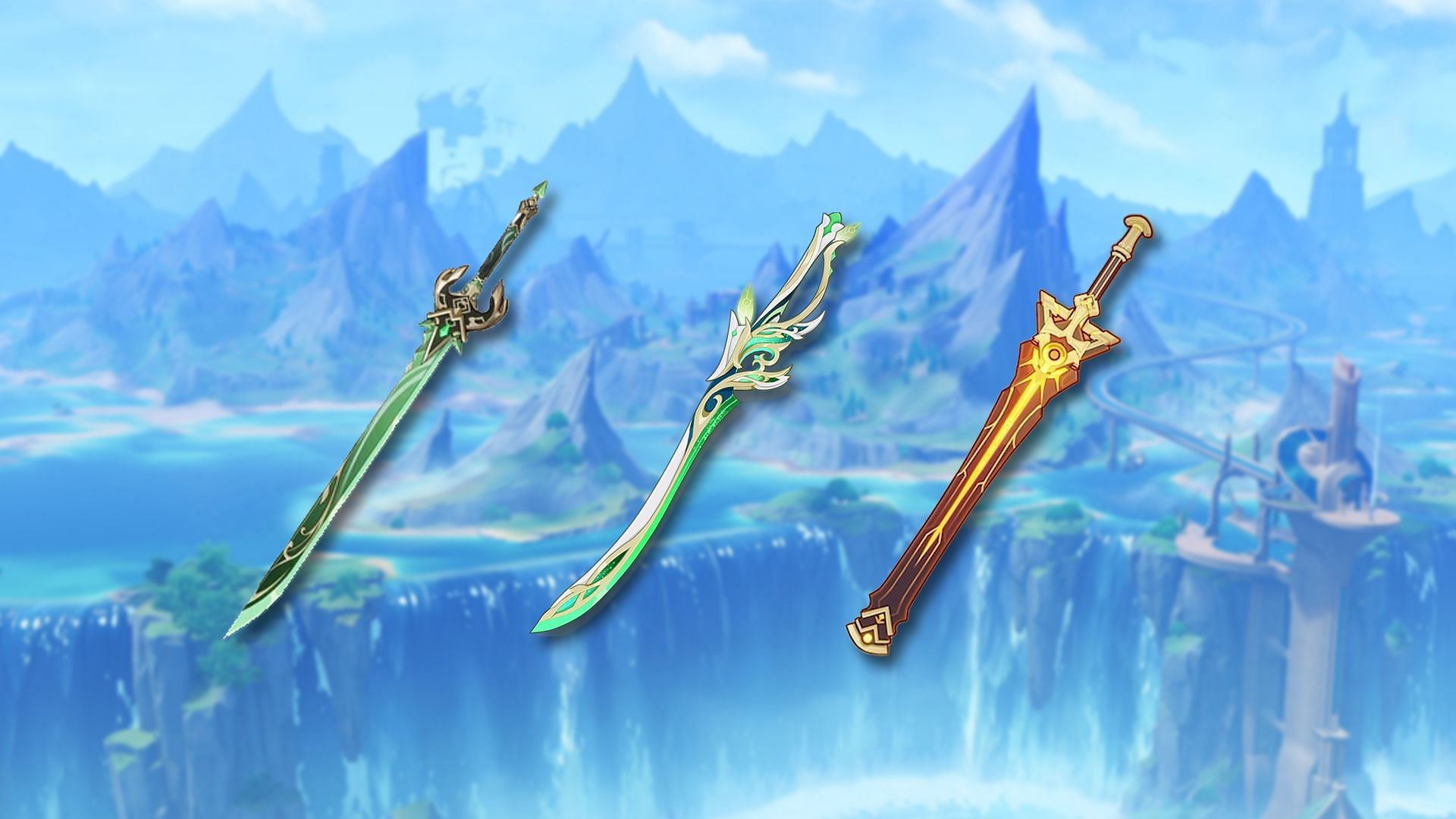 Другие хорошие 5-звездочные мечи, которые вы можете рассмотреть (Изображение через Sportskeeda/HoYoverse)