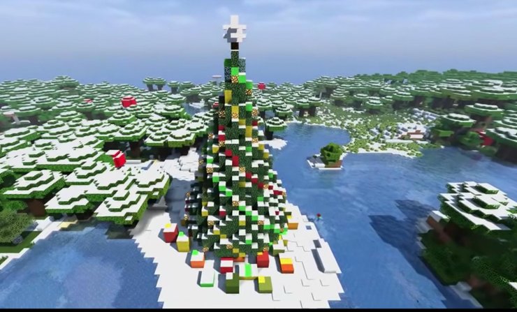 Новый год в Майнкрафте: 5 лучших идей рождественской елки Minecraft, которые красивы и просты в сборке