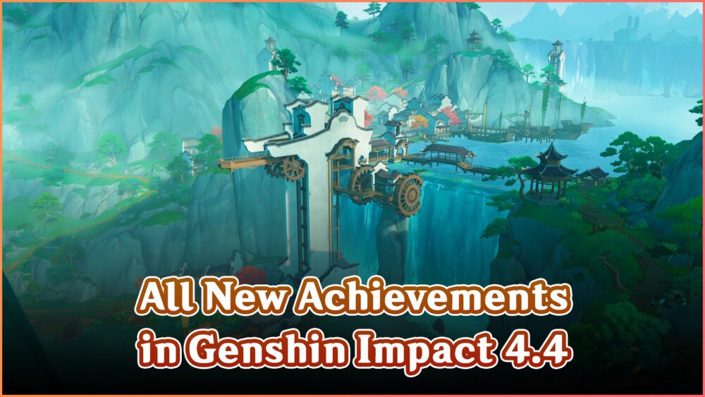 Все новые достижения в Genshin Impact 4.4