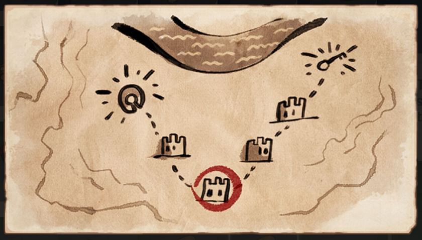 Карта Чичжан и Древний городской ключ Genshin Impact