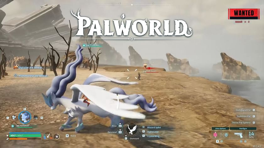 Как снять розыск в Palworld